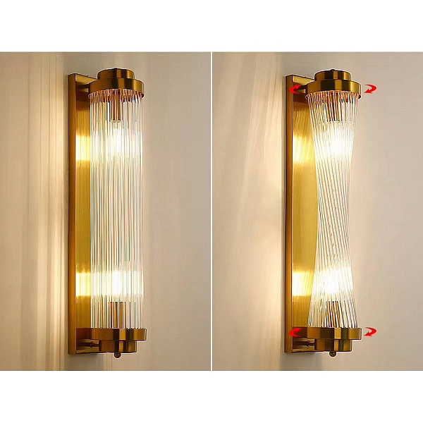 Бра DELIGHT COLLECTION WALL LAMP 88008W/S brass