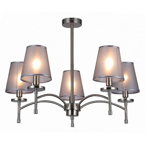 Люстра потолочная ESCADA FAITH 694/5PL Nickel
