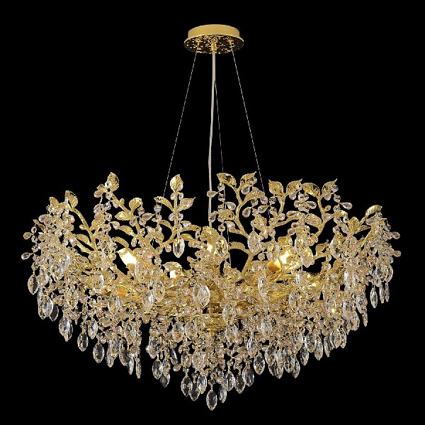 Люстра подвесная CRYSTAL LUX EDEN EDEN SP10 GOLD