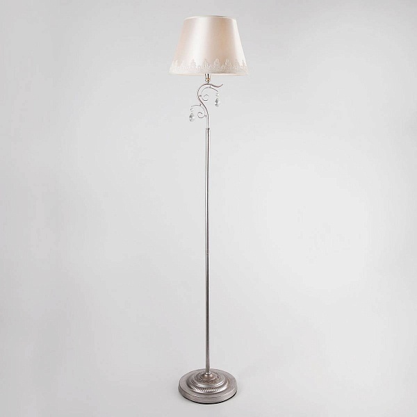 Торшер EUROSVET INCANTO 01023/1 серебро