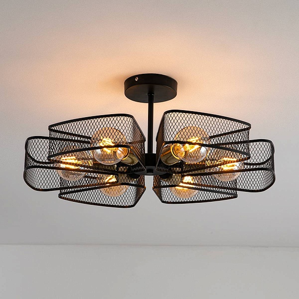Люстра потолочная ARTE LAMP MAASYM A7044PL-6BK