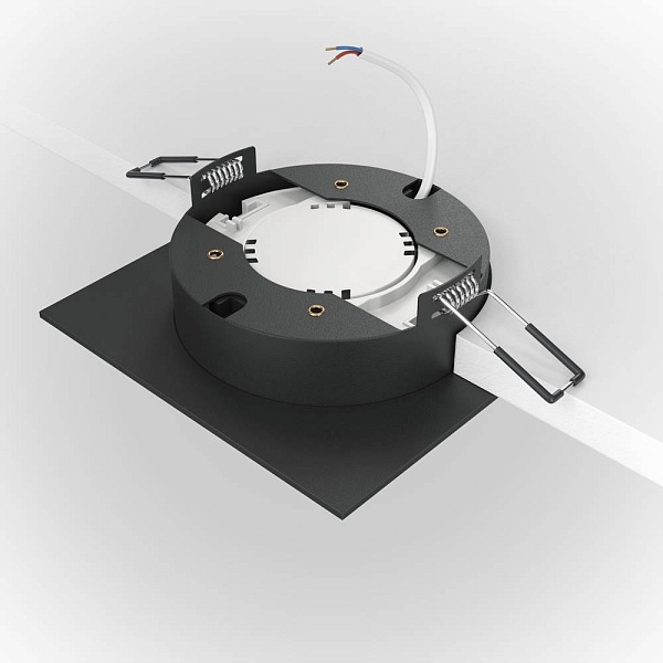 Светильник встраиваемый MAYTONI HOOP DL086-GX53-SQ-B