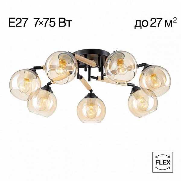 Люстра потолочная CITILUX TIKA CL133171