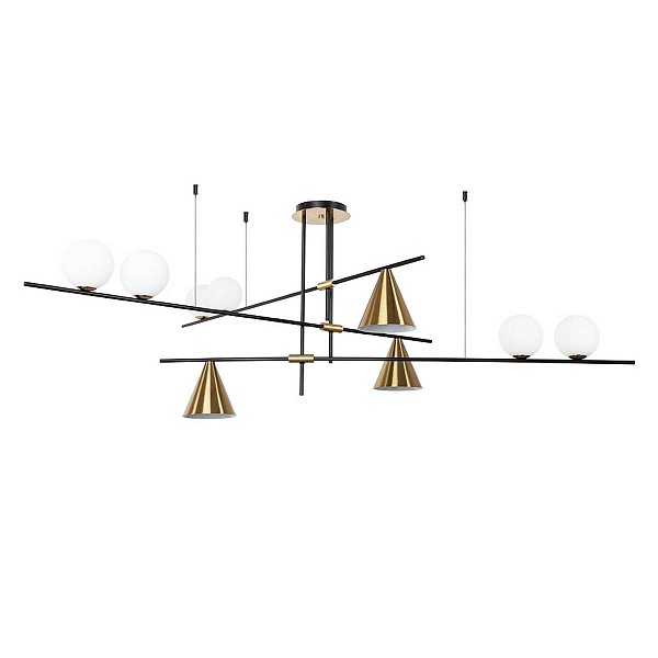 Люстра подвесная ARTE LAMP JACOB A7029PL-9BK