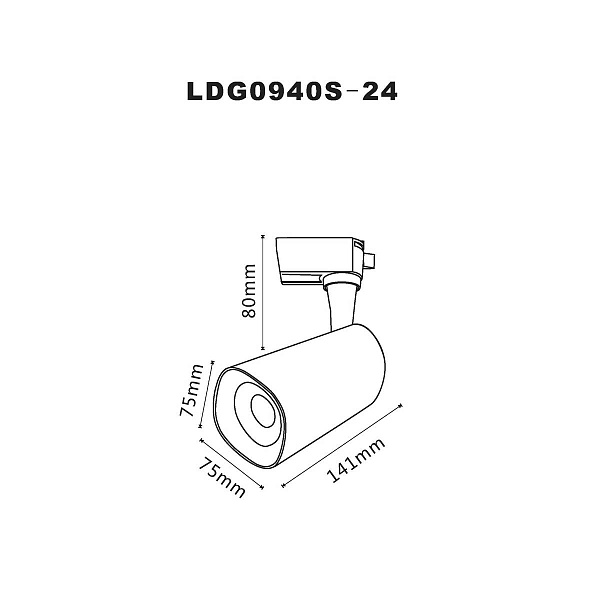Трековый светильник ARTE LAMP BARUT A4563PL-1WH