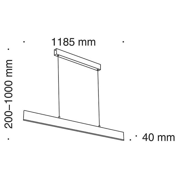 Подвес MAYTONI STEP P010PL-L30B4K