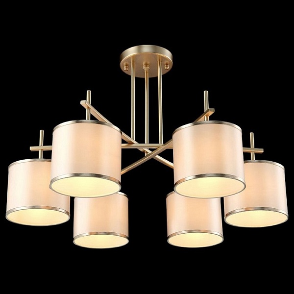 Люстра подвесная CRYSTAL LUX SERGIO PL6 GOLD