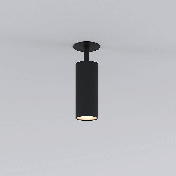 Светильник встраиваемый ELEKTROSTANDARD DIFFE Diffe черный 10W 4200K (25052/LED)