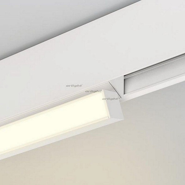 Трековый светильник магнитный ARLIGHT MAG-FLAT-FOLD-45-S405-12W WARM3000 (WH, 100 DEG, 24V) 026989