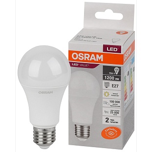 Лампа LED E27  15W/830 220V груша 1200Lm OSRAM