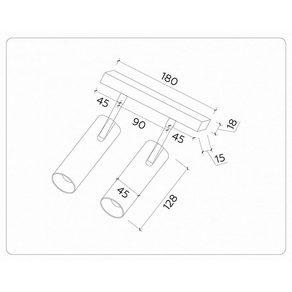 Трековый светильник AMBRELLA LIGHT GL GL3901