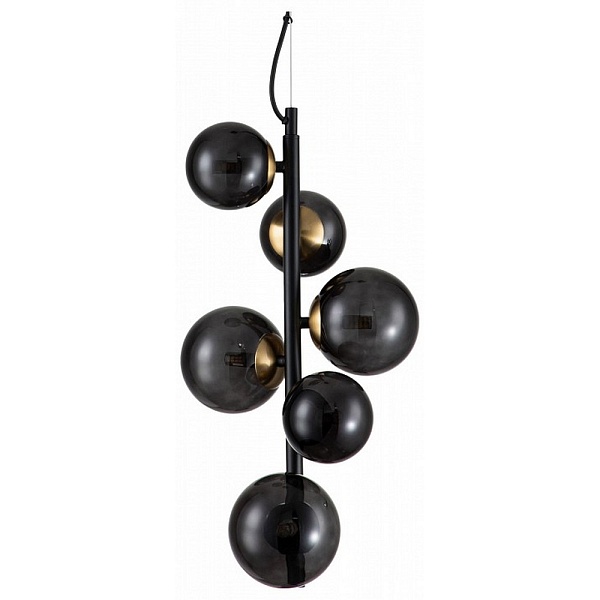 Люстра подвесная INDIGO MOLECOLA 11018/6P Black
