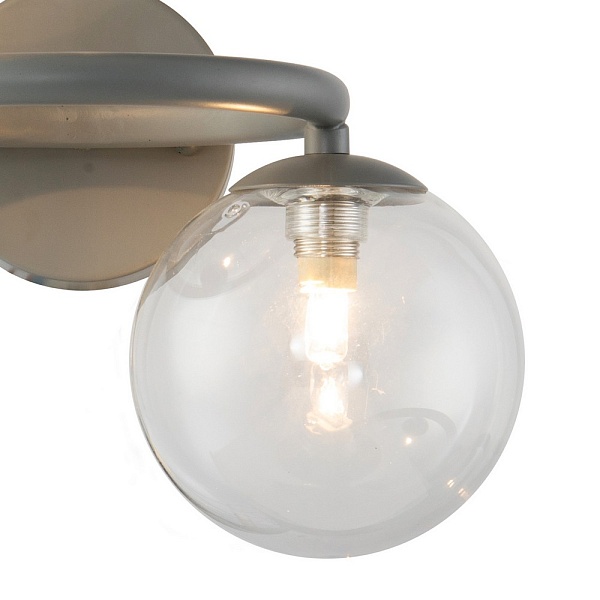 Люстра подвесная DELIGHT COLLECTION WENDT KG1202P-6 grey/clear
