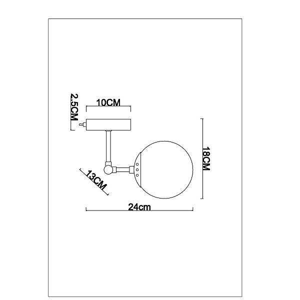 Бра ARTE LAMP A1664AP-1CC