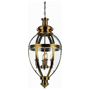 Люстра подвесная DELIGHT COLLECTION ARCADIA KM0118P-4 brass