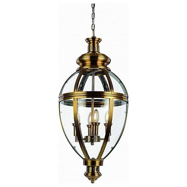 Люстра подвесная DELIGHT COLLECTION ARCADIA KM0118P-4 brass