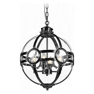 Люстра подвесная DELIGHT COLLECTION HAGERTY KG0516P-3 black