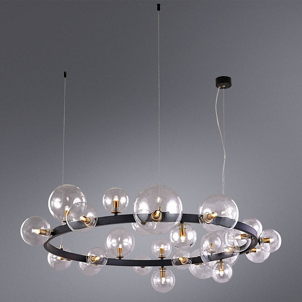 Люстра подвесная ARTE LAMP VINCENT A7790SP-24BK