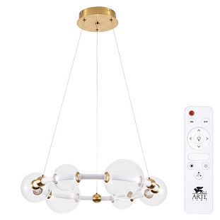 Люстра подвесная ARTE LAMP CROCUS A2780LM-30PB