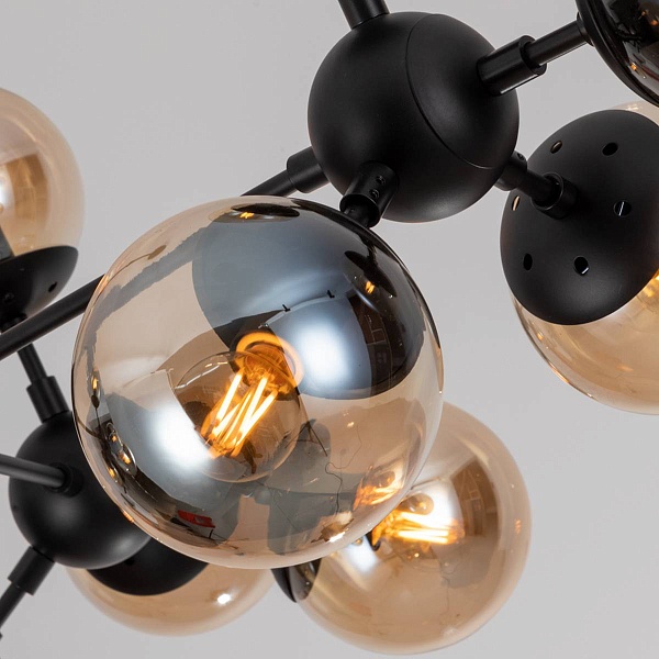 Люстра подвесная ARTE LAMP A1664SP-12BK