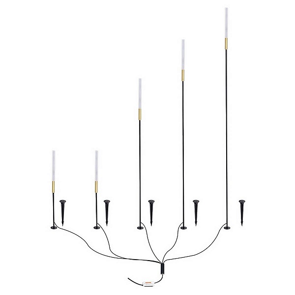 Светильник уличный столб низкий ARTE LAMP MUSTER A1083PA-5BK