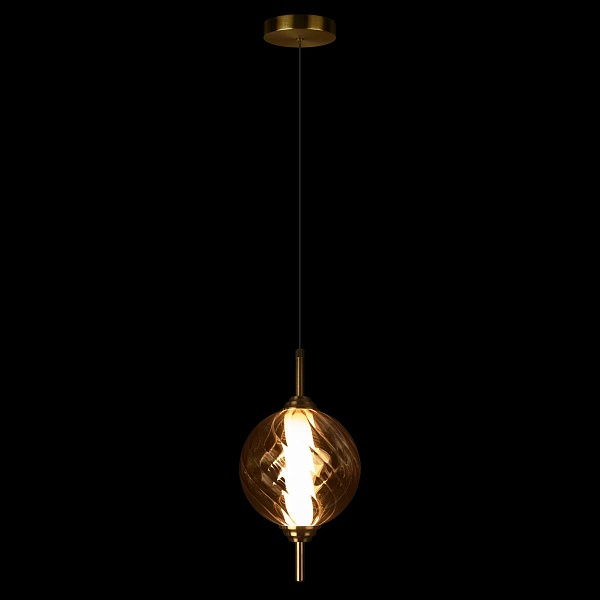 Подвес LOFT IT HELIX 10421/B Amber