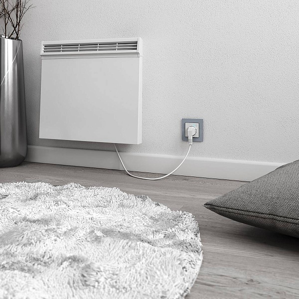 Розетка с з/к со шторками, с Wi-Fi, белый, W1171601, WERKEL