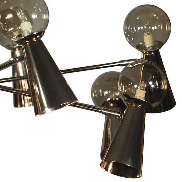 Люстра подвесная LOFT IT HALLEY 10046/10 Gold