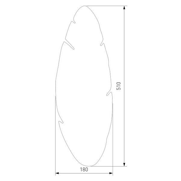 Бра TK LIGHTING HOJA 4678 Hoja Wood a065086