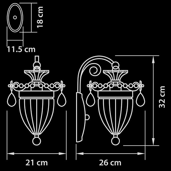 Бра LIGHTSTAR SCHON 790612
