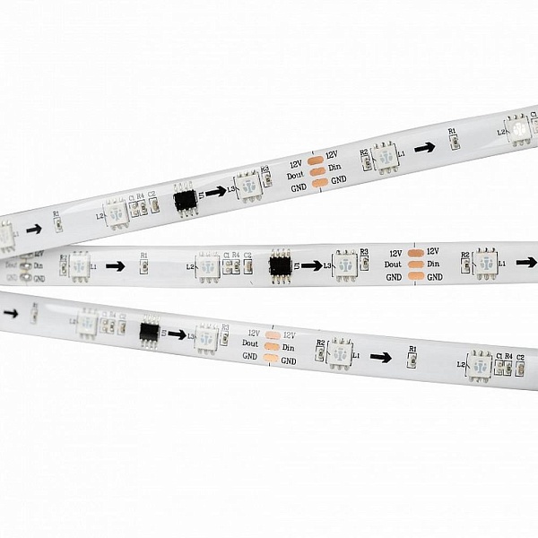 Лента LED SPI-SE-B30 7,2 W/m 12V IP65 5060/30 K 10mm (5м) 026369(2) ARLIGHT