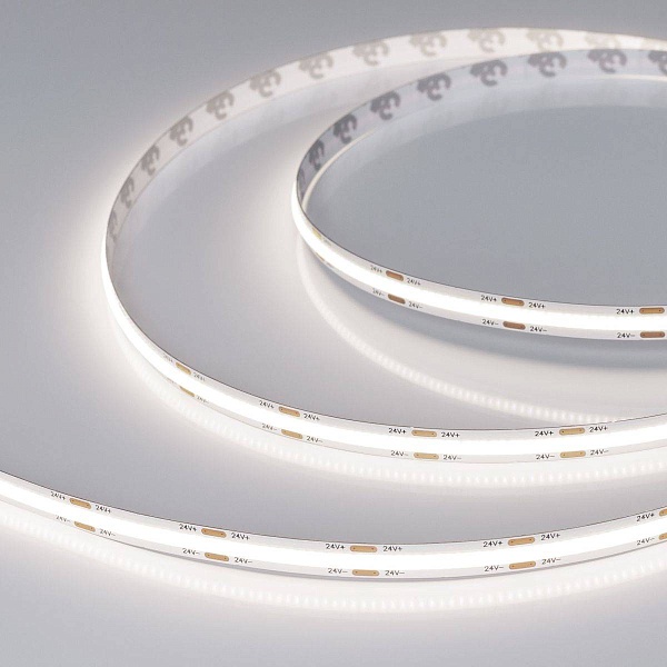 Лента LED COB-X544 11,5 W/m 24V IP20 COB/544 4000K 8mm (5м) 031901(3) ARLIGHT