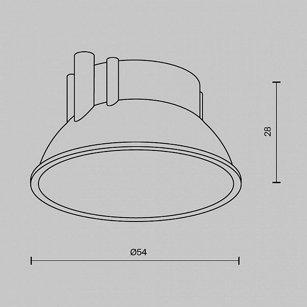 Кольцо MAYTONI ACCESSORIES Ring8-10W-RD-W