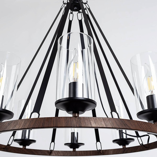 Люстра подвесная ARTE LAMP DALIM A7014SP-8BK