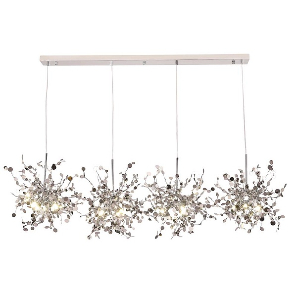 Люстра подвесная CRYSTAL LUX GARDEN GARDEN SP3х4 L1600 CHROME
