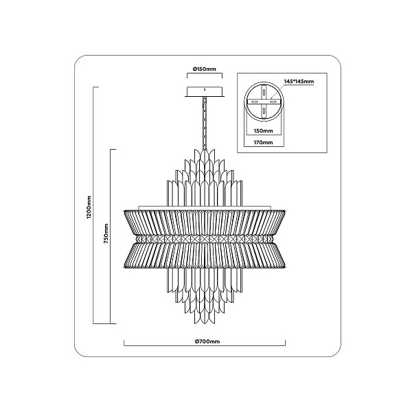 Подвес AMBRELLA LIGHT LH LH41023