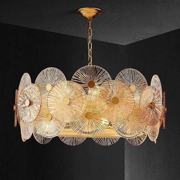 Люстра подвесная DELIGHT COLLECTION 8848 8848-80 gold