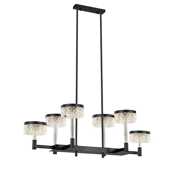 Люстра подвесная DELIGHT COLLECTION MD21020075 MD21020075-6B matt black