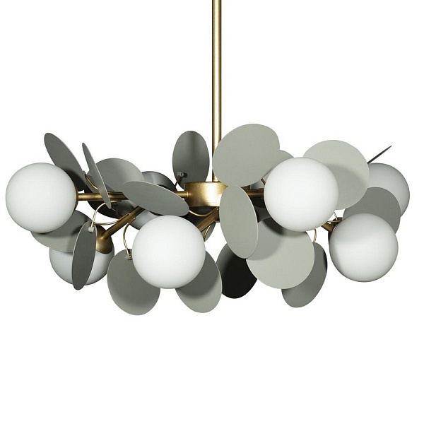Люстра подвесная LOFT IT MATISSE 10008/8 Grey