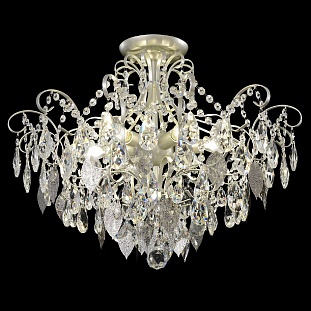 Люстра потолочная CRYSTAL LUX ESMIRALDA ESMIRALDA PL6 SILVER