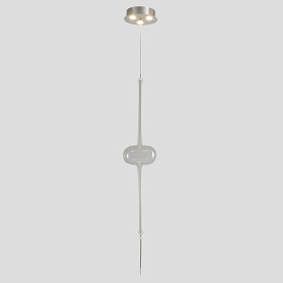 Подвес CRYSTAL LUX GLASS GLASS SP3W LED CHROME