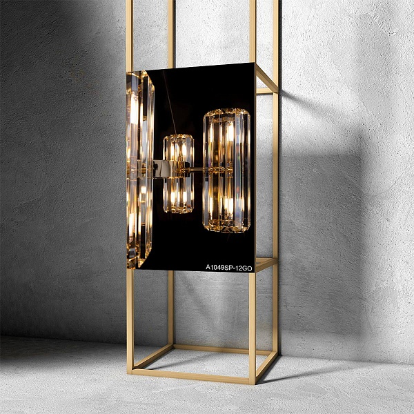 Люстра подвесная ARTE LAMP SANTORINI A1049SP-12GO