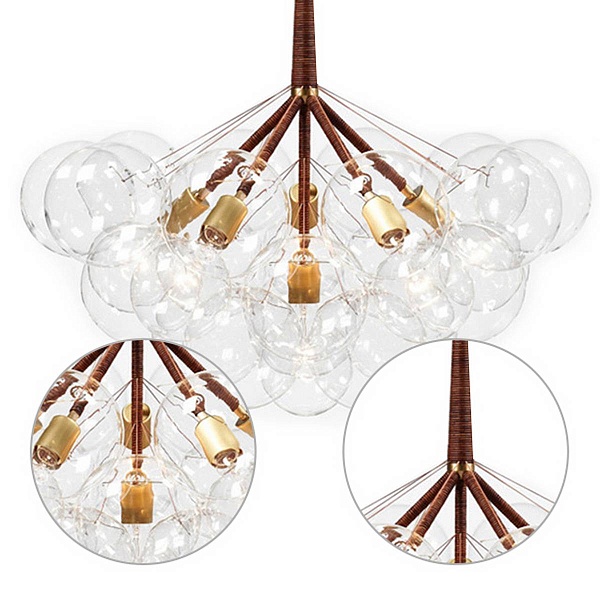 Люстра подвесная DELIGHT COLLECTION 9087 9087/3 brown