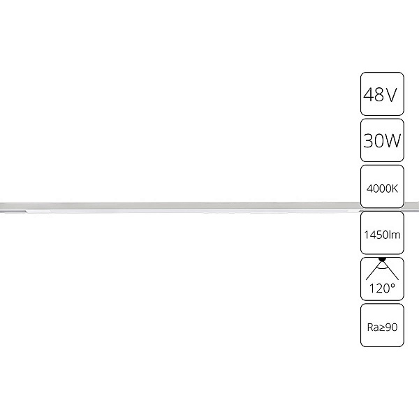 Трековый светильник ARTE LAMP OPTIMA A7265PL-1WH