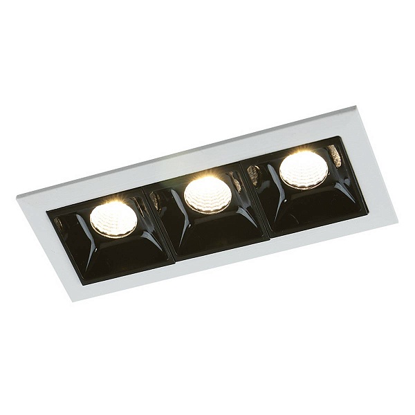 Светильник встраиваемый ARTE LAMP Grill A3153PL-3BK