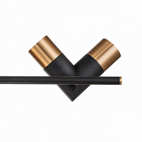Люстра подвесная INDIGO DOPPIO 11036/8R Black