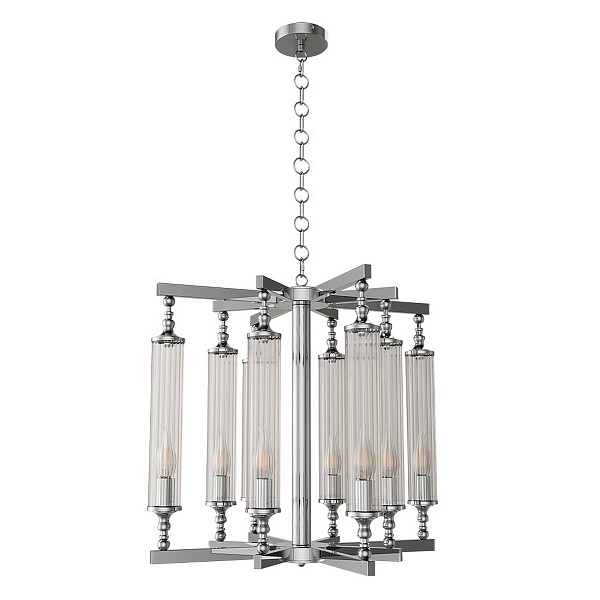 Люстра подвесная CRYSTAL LUX TOMAS SP8 D650 CHROME