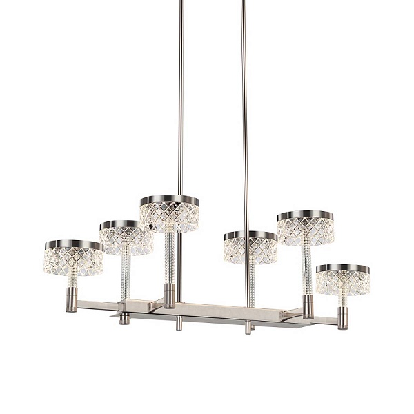 Люстра подвесная DELIGHT COLLECTION MD21020075 MD21020075-6B satin nickel