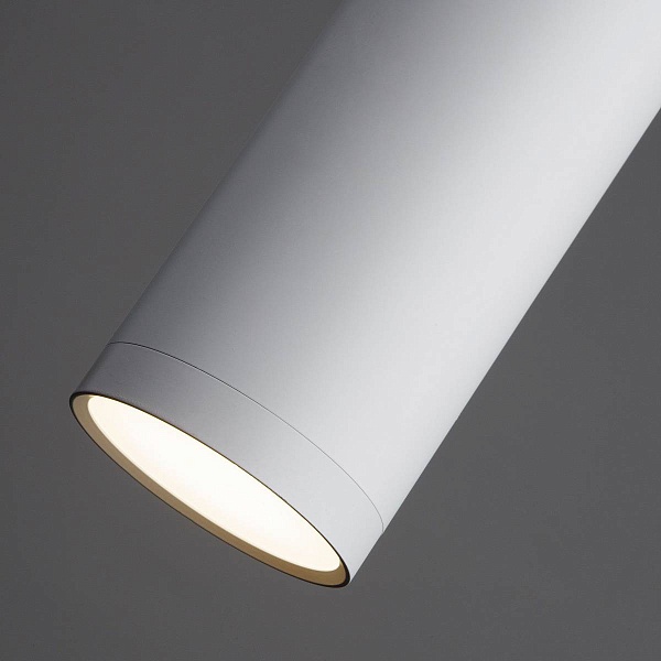 Подвес EUROSVET DOUBLE TOPPER 50135/1 LED хром/белый 12W