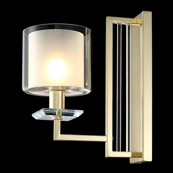 Бра CRYSTAL LUX NICOLAS Nicolas AP1 Gold/White